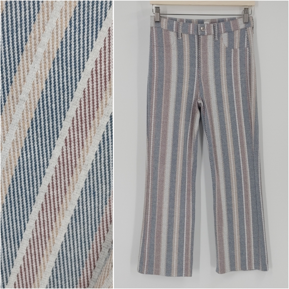 American Eagle Printed Straight Leg Pants
